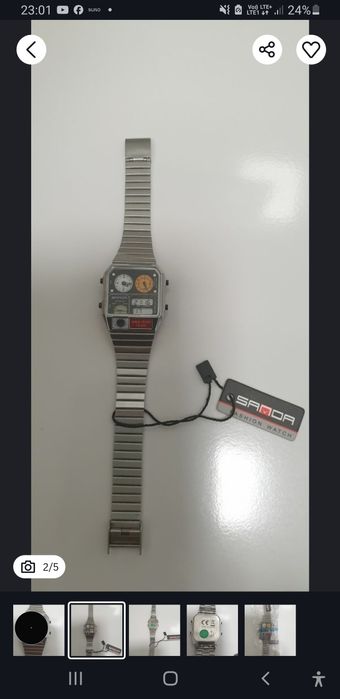 Zegarek sanda  retro
