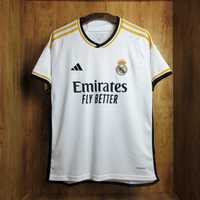 Real Madryt 23/24 Koszulka Piłkarska Adidas (XS-XXL) [NADRUK]