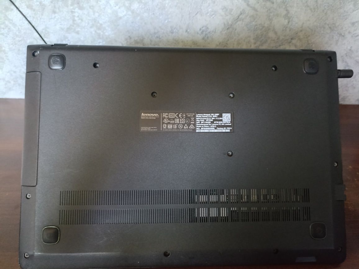 Ноутбук Lenovo IdeaPad 100-15IBY, HD 1 ТБ, 4 ГБ ОЗУ