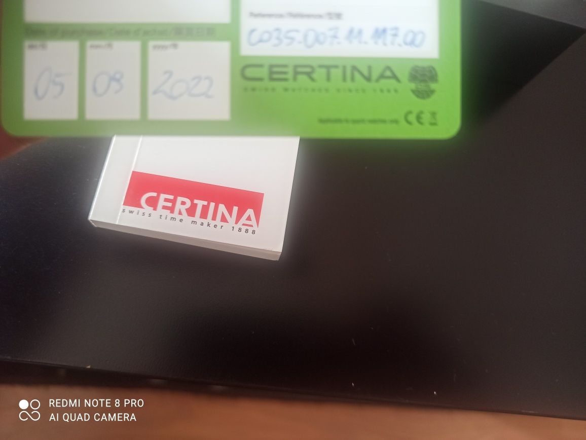 Zegarek Certina (C035.007.11.117.00)