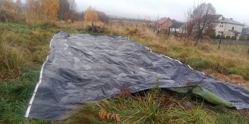 Plandeka z reklam, baner 13,5x5,7, ciężka