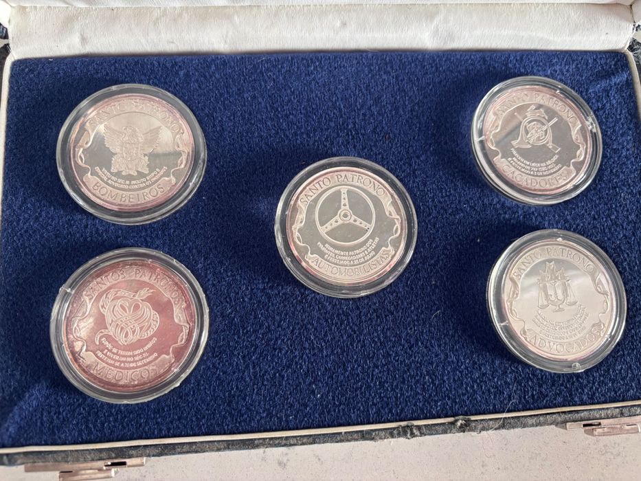 Coleção de moedas (Santos patronos)