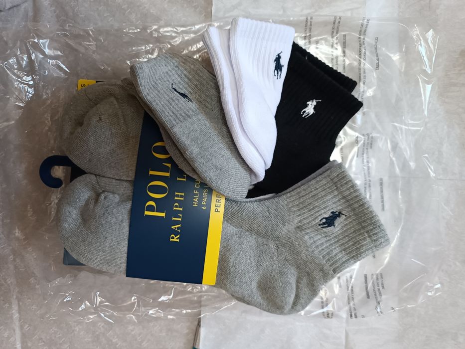 Оригінальні шкарпетки polo, Ralph Lauren, носки polo, шкарпетки