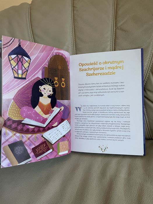Basnie tysiaca i jednej nocy Szeherezada bajki dla dzieci 1001 noc