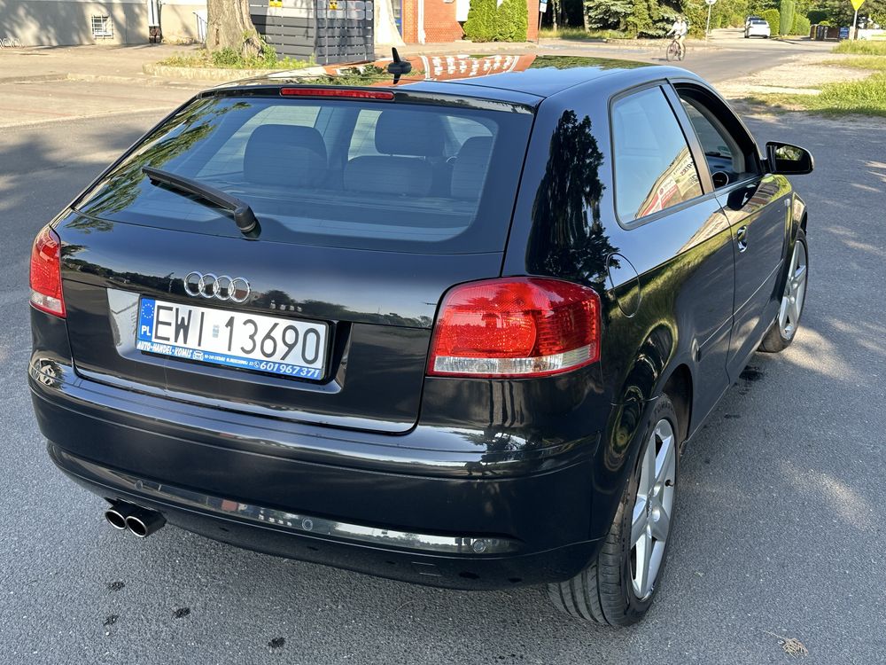Audi A3 8P 2003r 158.000km przebiegu Bose, Android, jak nowa