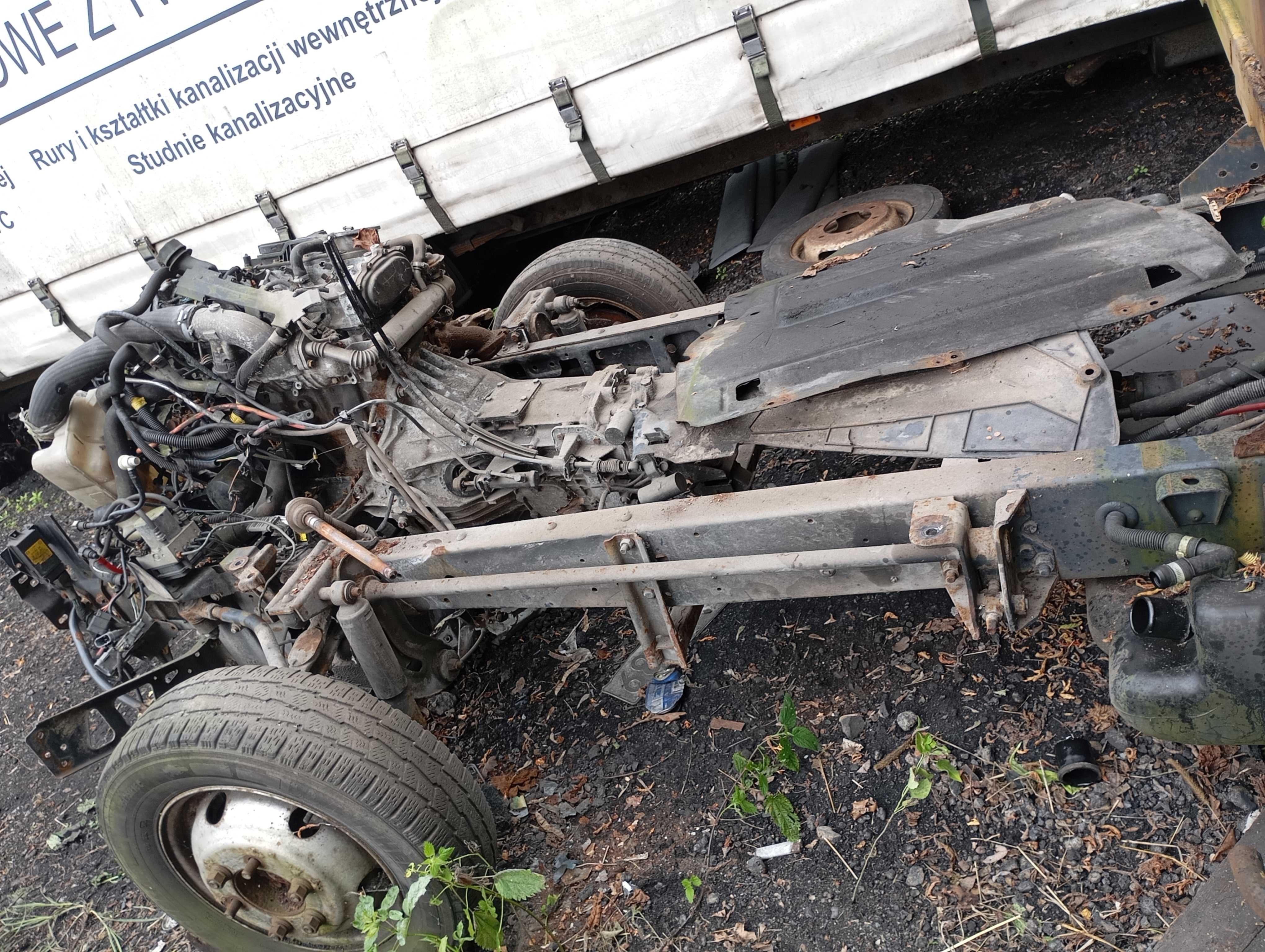Iveco kiper rama wywrotka silnik zawieszenie