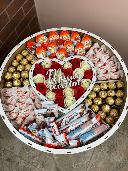 ХИТ! Бокс со сладостями / подарок для девушки на праздник