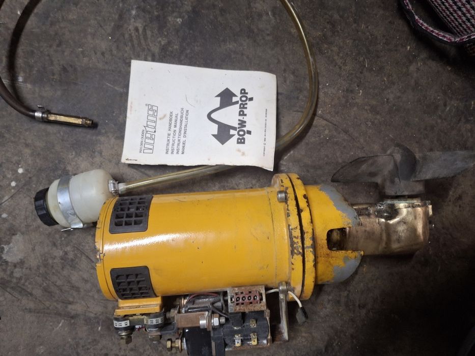 Ster Strumieniowy Vetus 3KW Komplet do łodzi do 14m 185mm