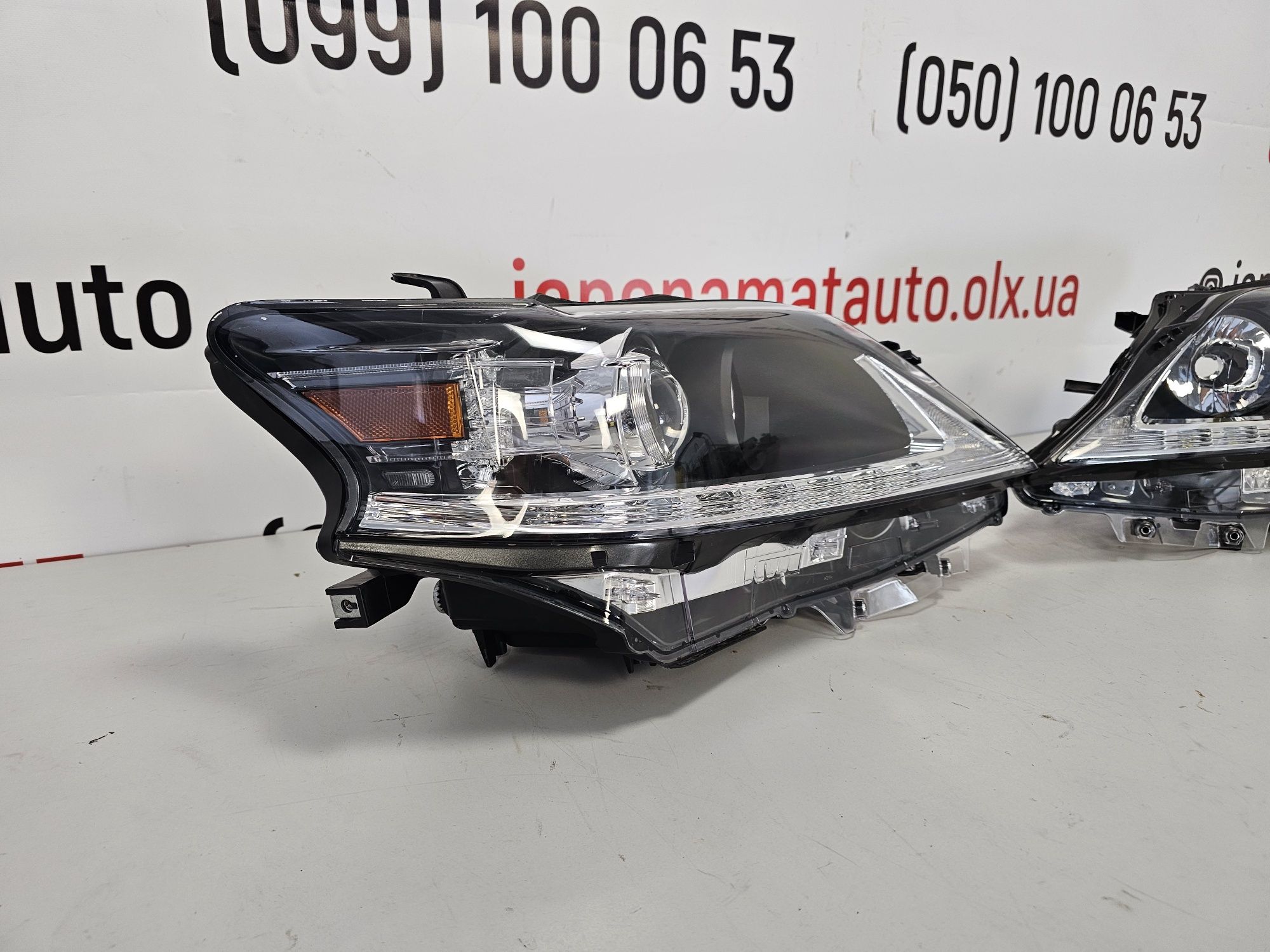 Рестайлінгові фари Lexus RX 350/450 DRL/ДХВ під ксенон D4D