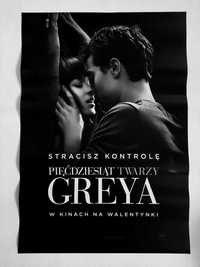 Plakat filmowy oryginalny - Pięćdziesiąt Twarzy Greya
