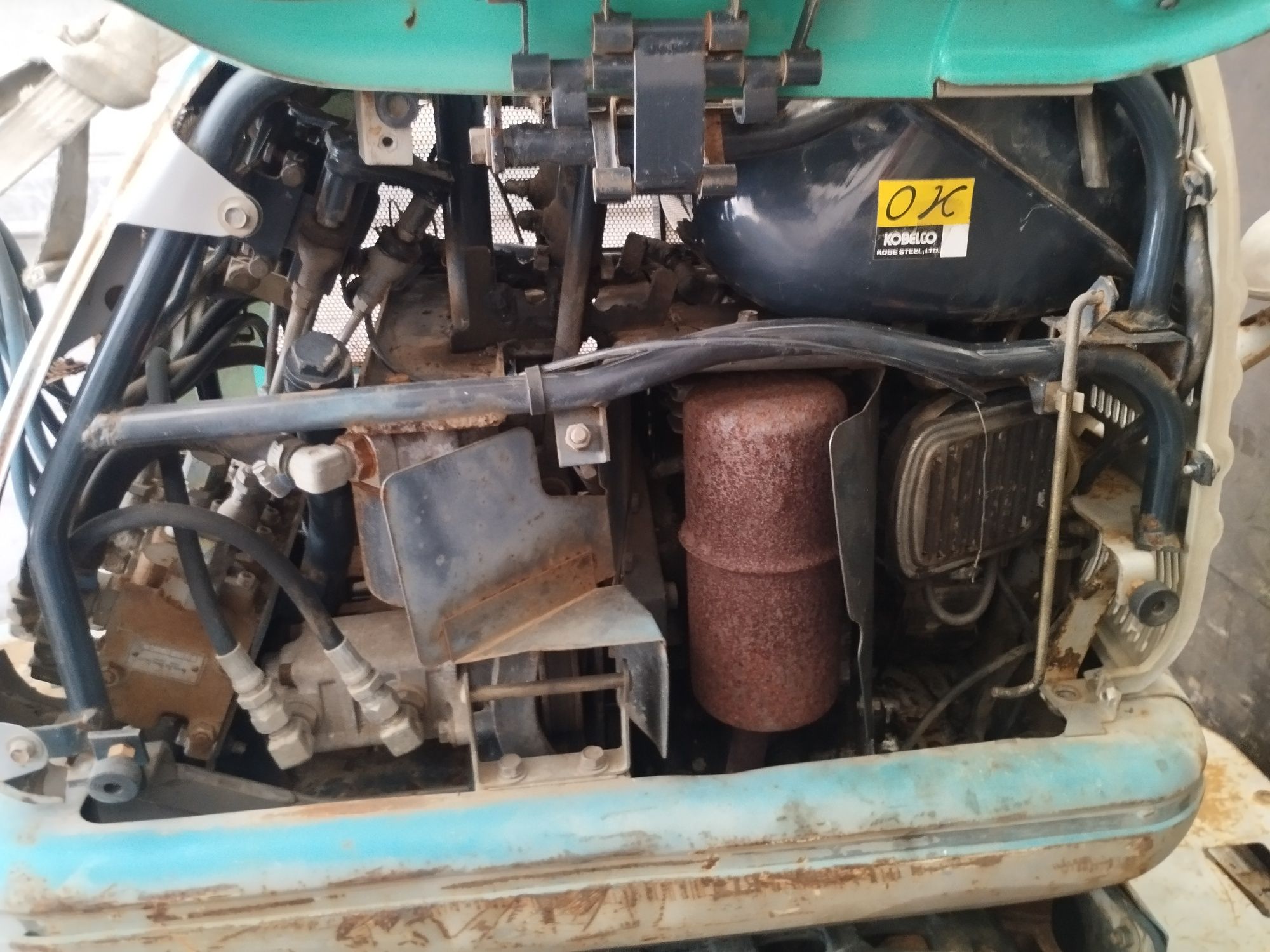 Minikoparka mikro koparka kobelco ss1