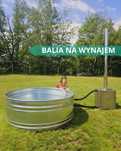 Mobilna balia, bania na wynajem + balia do morsowania | 600 zł / 7 dni