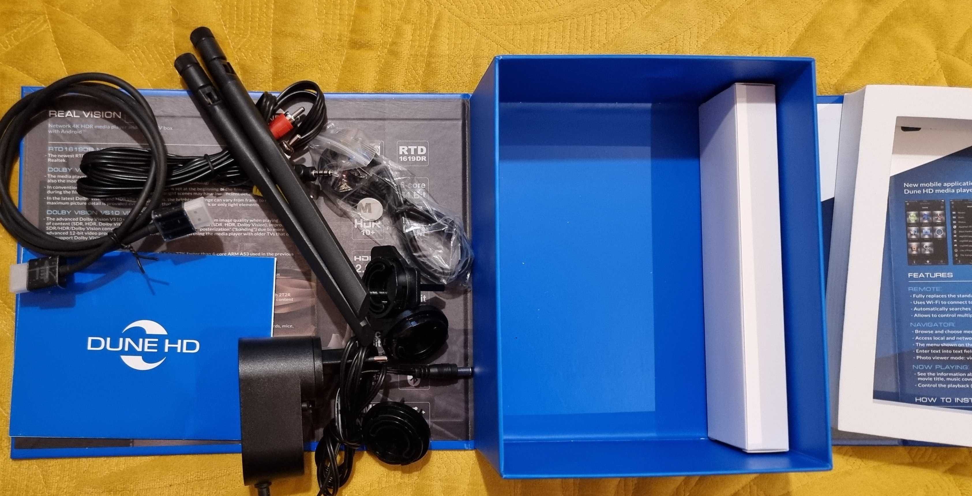 DUNE Real Vision 4K, SACD ISO, BD ISO i TV z całego świata – jak nowy!