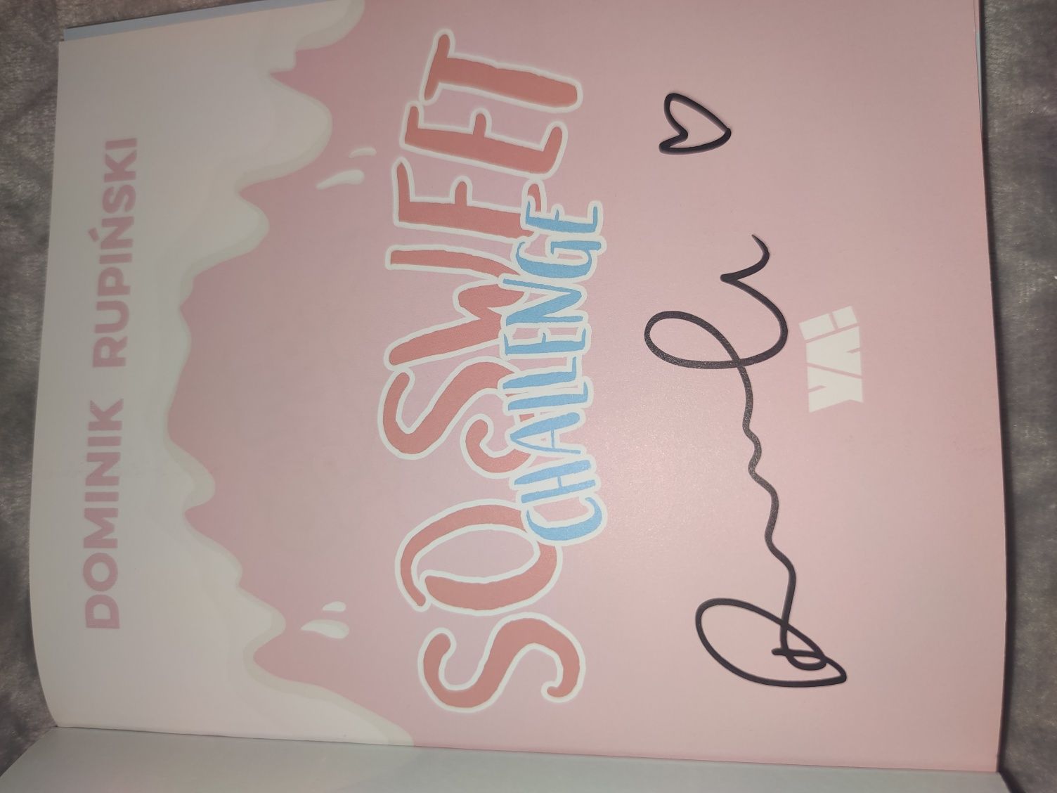 So sweet challenge DOMINIK RUPIŃSKI z autografem