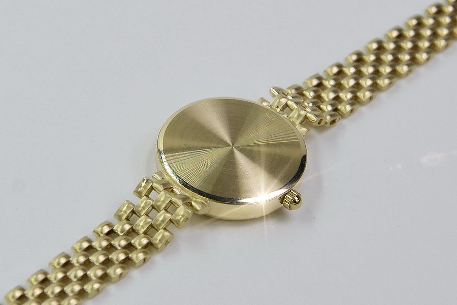 Prześliczny 14k złoty damski zegarek Geneve lw013y Katowice biżuteria