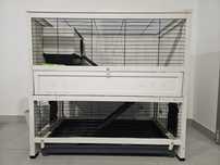 Gaiola para coelhos  2 andares da FERPLAST