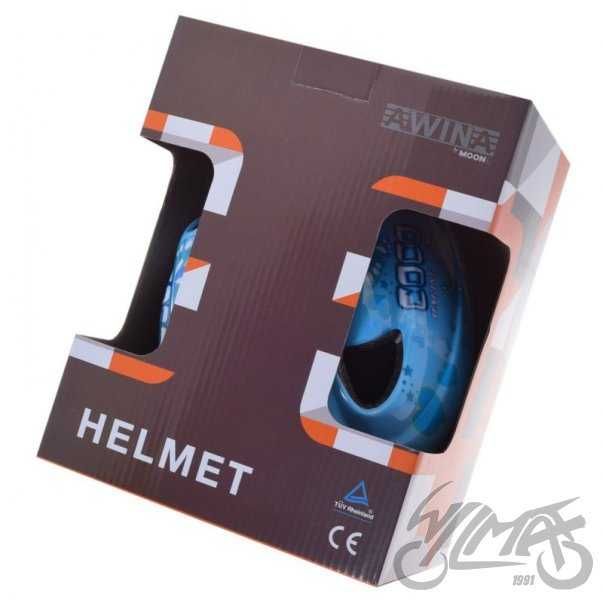 KASK Rowerowy Awina by Moon Dziecięcy S Niebieski