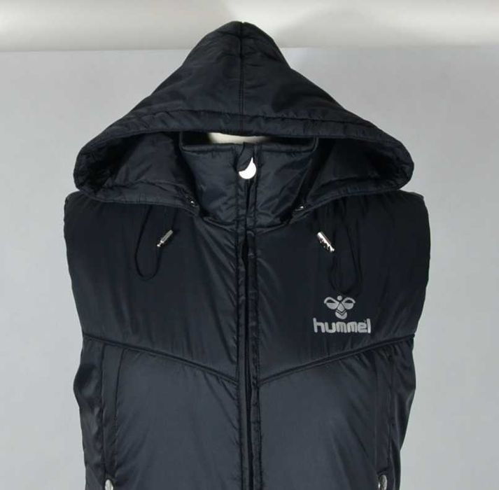 HUMMEL Bezrękawnik Kamizelka Damska M Kaptur Oryginalna Super Stan