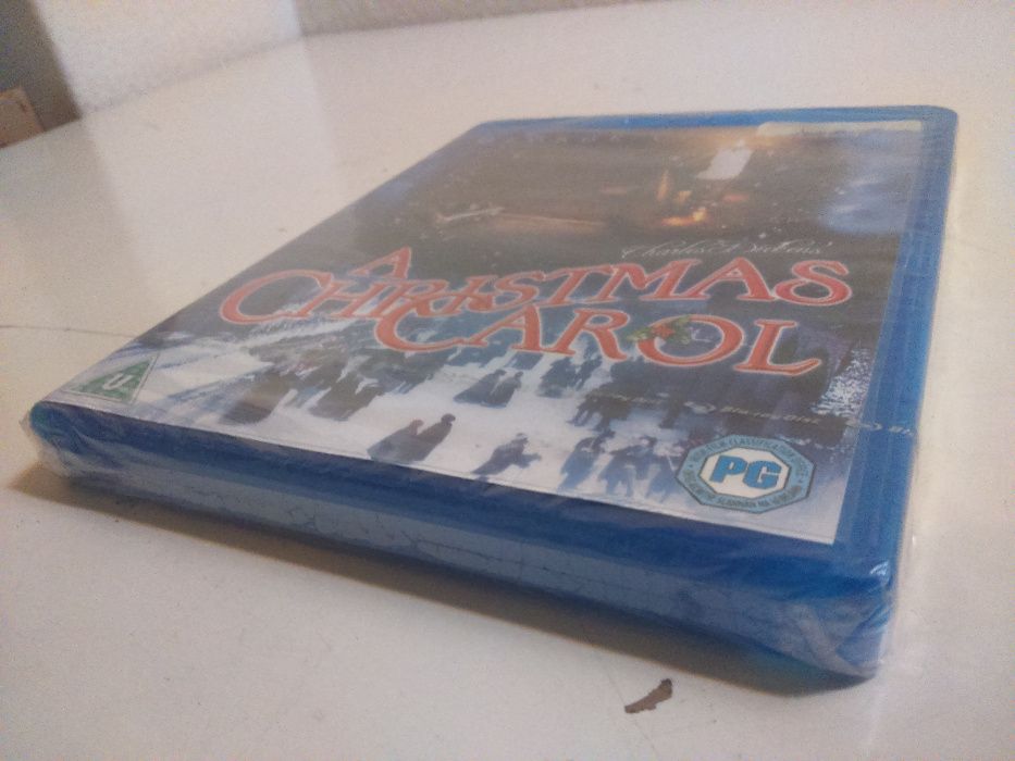 Blu-ray Novo Selado Charles Dickens A Christmas Carol