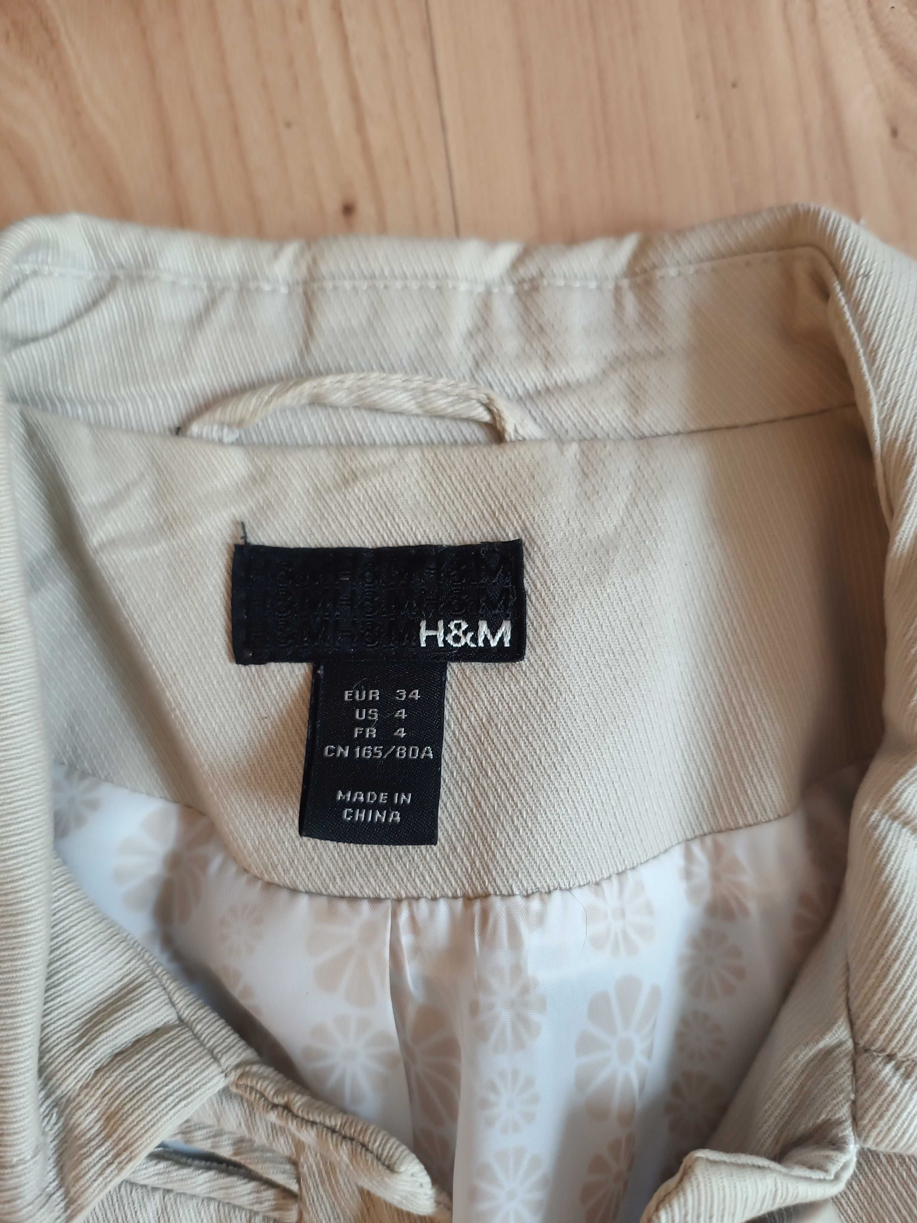 Płaszczyk H&M, 34, jak nowy