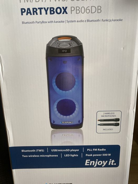 głośnik partybox PB06DB 500 W
