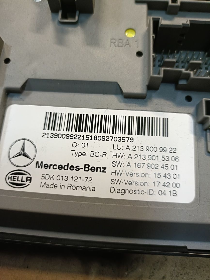 Mercedes w213 kombi moduł sam a213900.9922  komfortu sterownik czesci