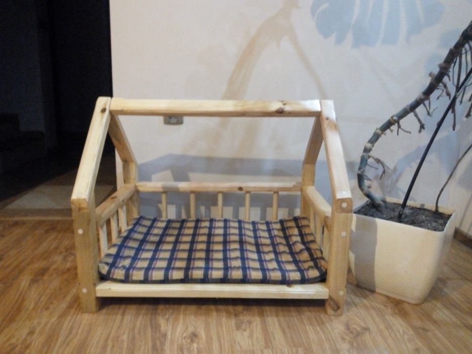 Legowisko dla psa drewniane