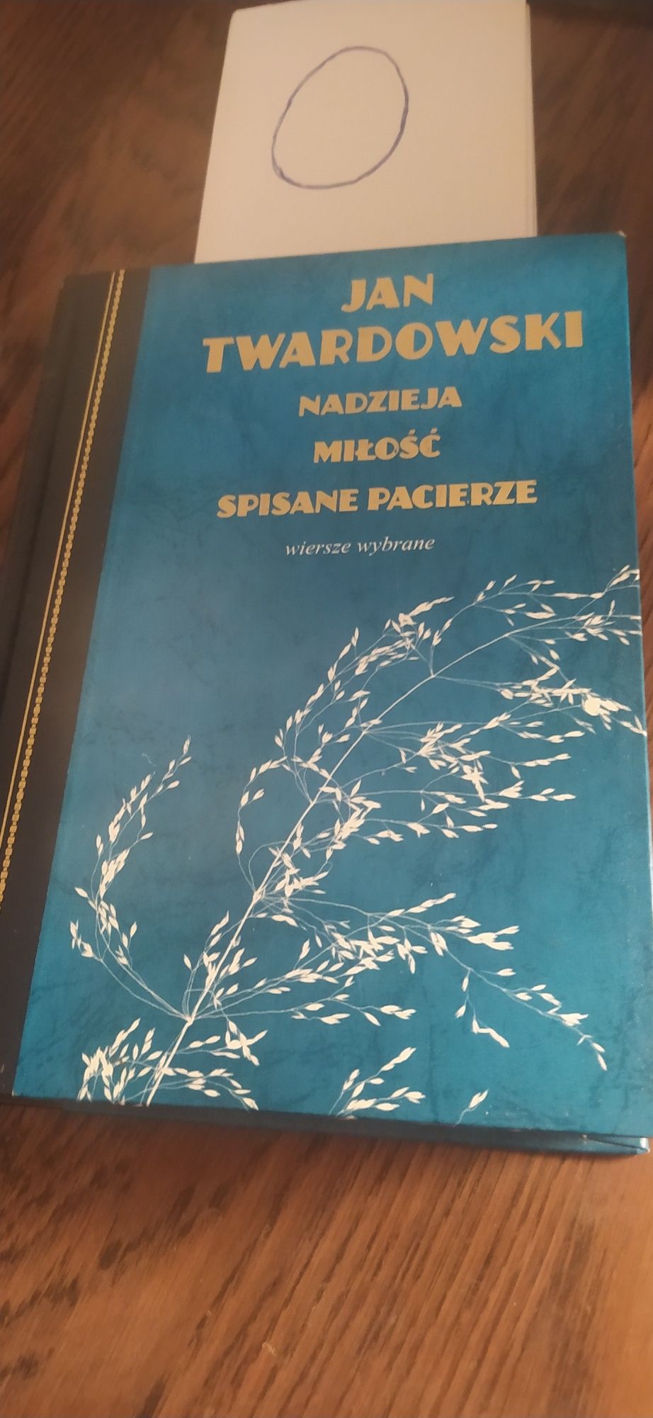 Jan Twardowski Nadzieja, Miłość, Spisane Pacierze