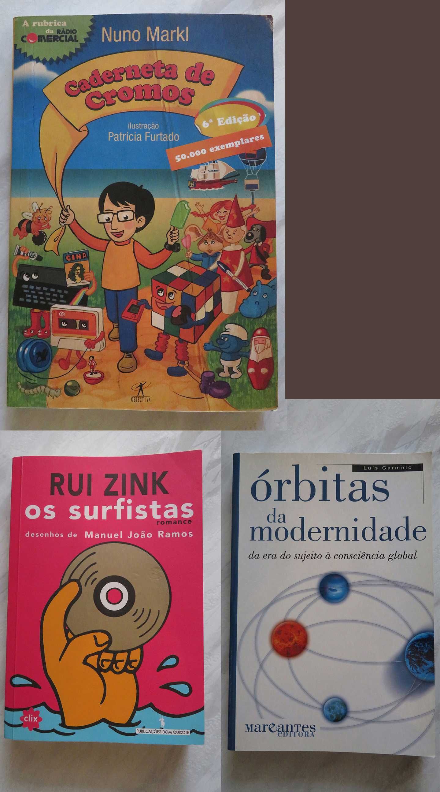 Vários livros novos e usados
