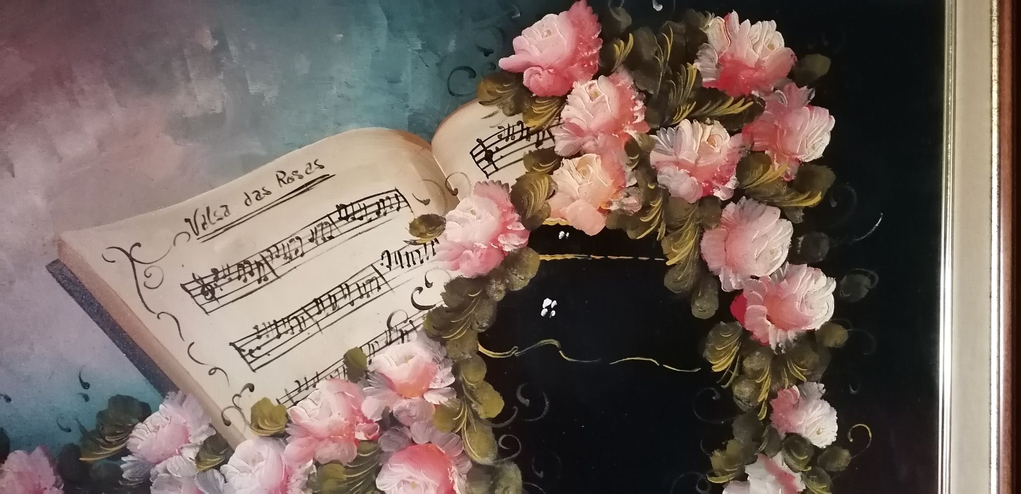 Quadro "Valsa das Rosas"