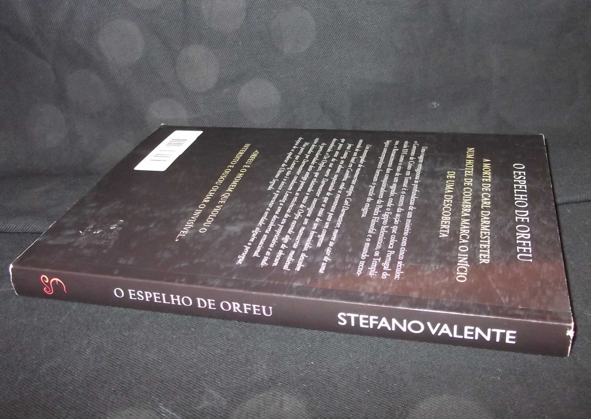 Livro O Espelho de Orfeu Stefano Valente Ésquilo 1ª edição