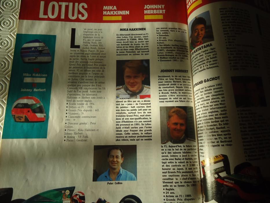 Revista francesa VSD Formule 1 - Ayrton Senna (1992)