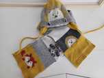 Conjunto gorro e cachecol Bebe menino Novo