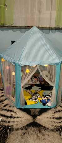 Pałac- namiot dla dziewczynki