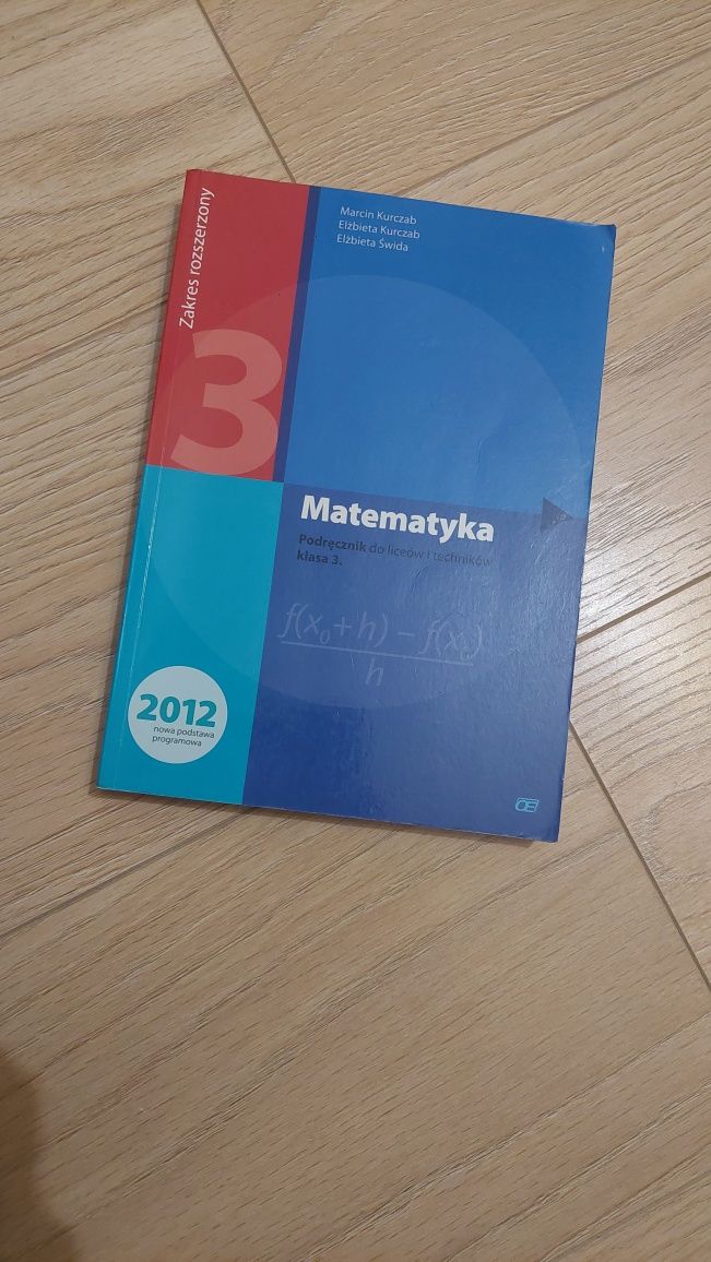 Podręcznik matematyka zakres rozszerzony