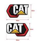 Naklejki CAT Caterpillar nowe logo koparka ładowarka Nalepka Naklejka