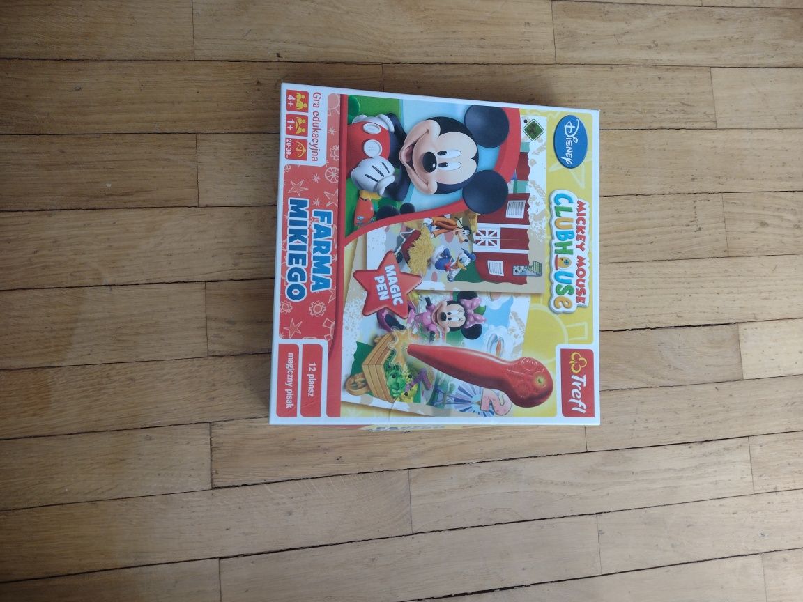 Gra edukacyjna ,,Myszka Miki" z Magic Penem/ długopisem  UNISEX