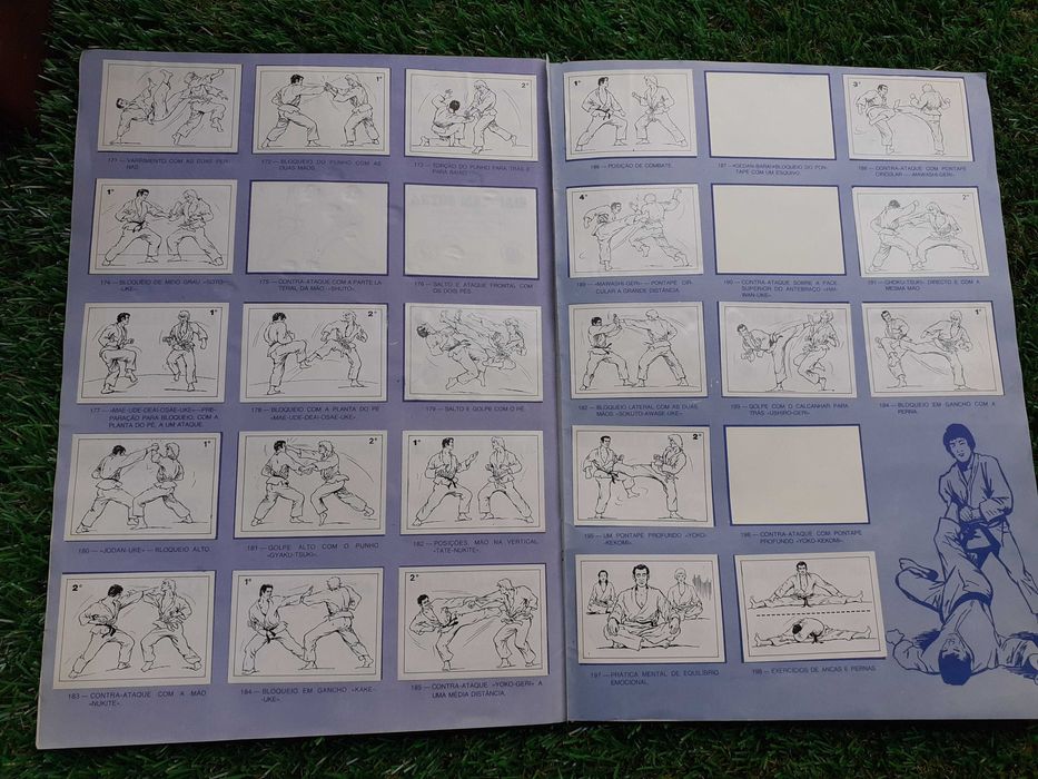 Caderneta artes marciais