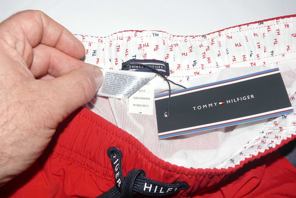Kąpielowki męskie Tommy Hilfiger Oryginalne Szorty kąpielowe r. M