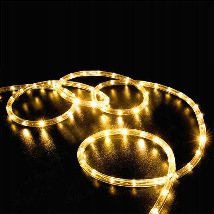 Wąż Świetlny Zewnętrzny 720led Lampki Ozdoby Świąteczne 30m Zew/wew Ba
