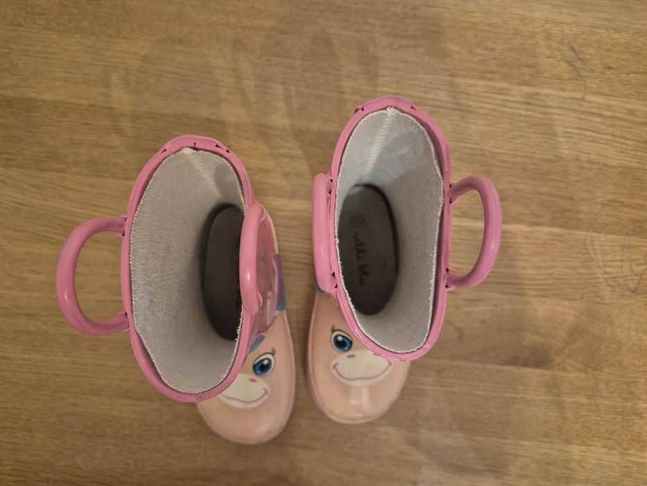 Kalosze rozmiar 23 dla dziewczynki