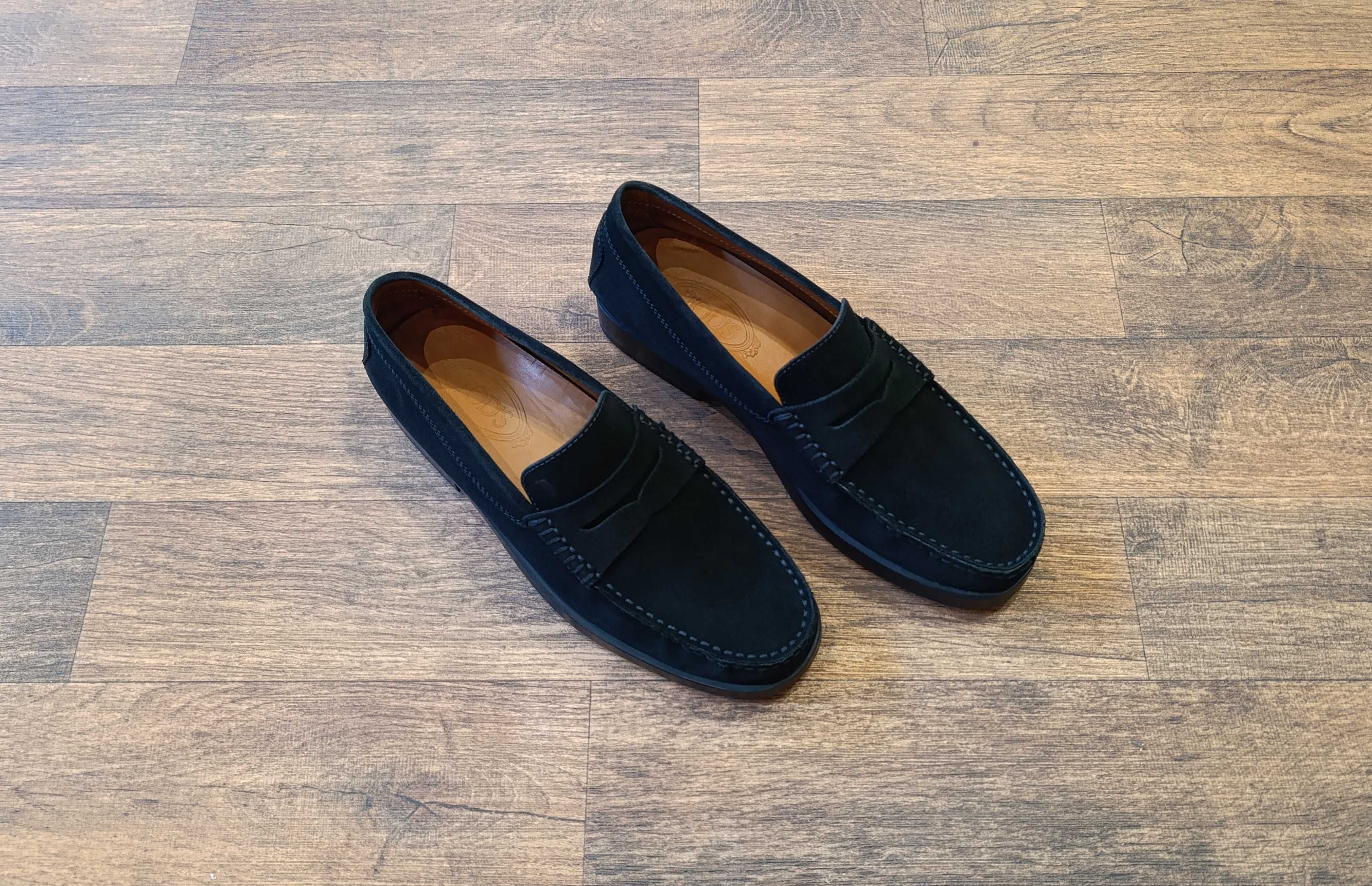 Tods чоловічі мокасини з натуральної шкіри лофери