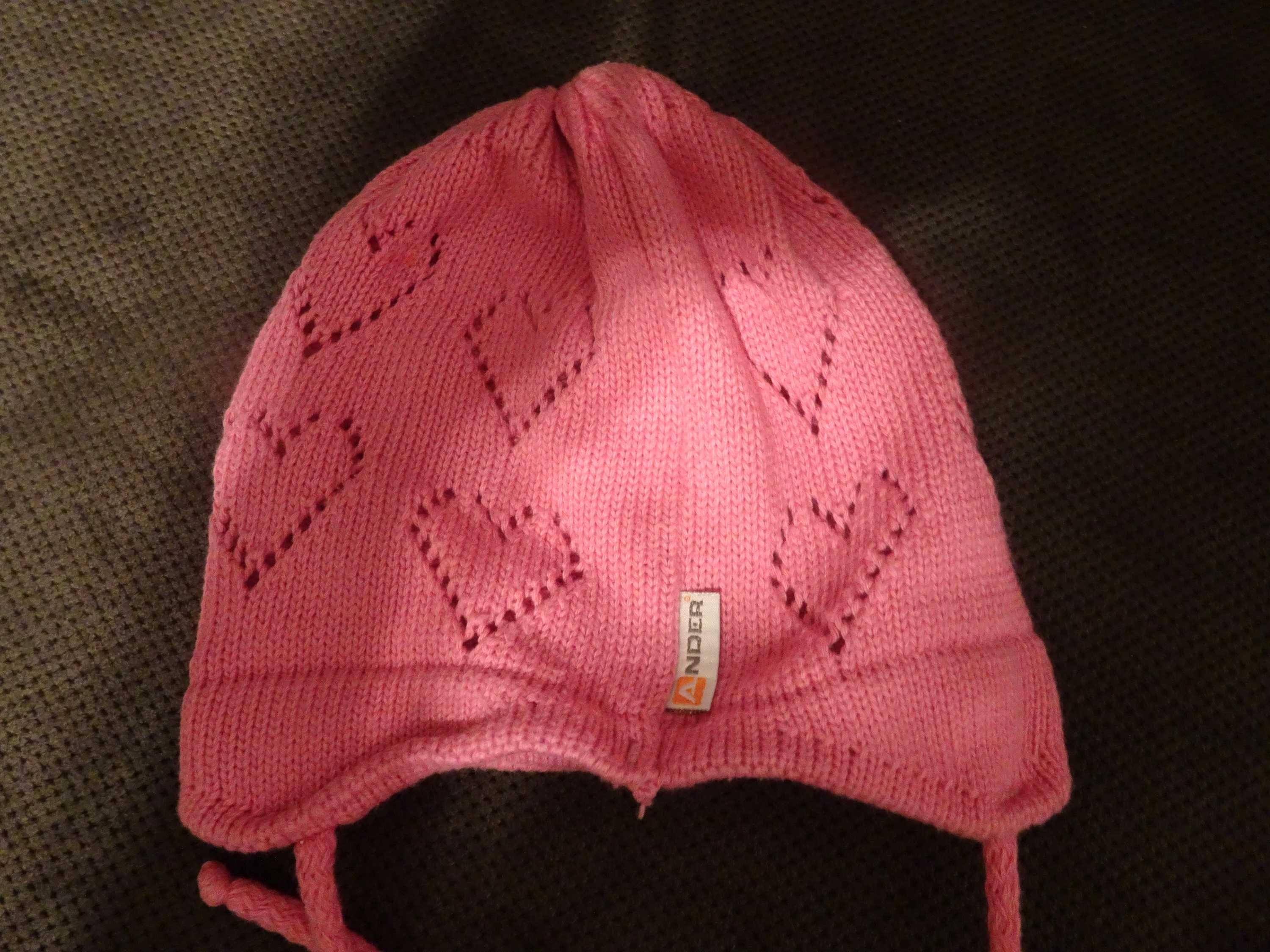 czapka dla dziewczynki