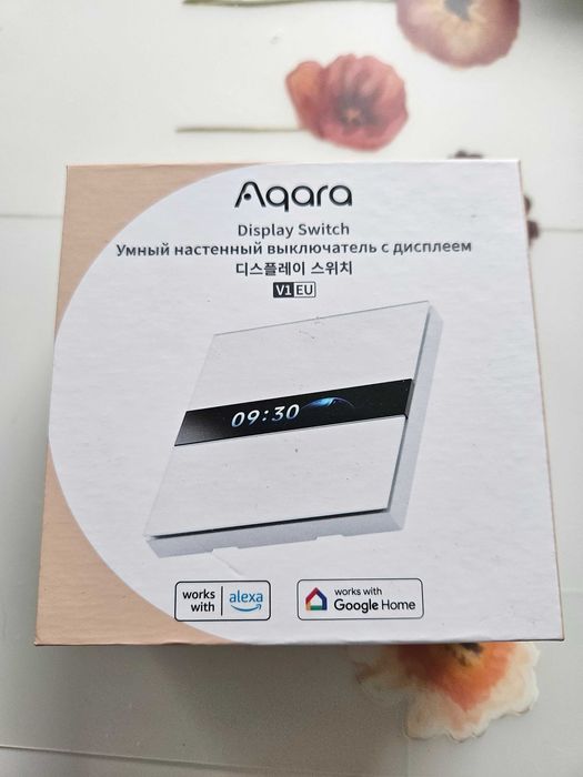 Włącznik inteligentny oświetlenia Aqara Display Switch V1 EU