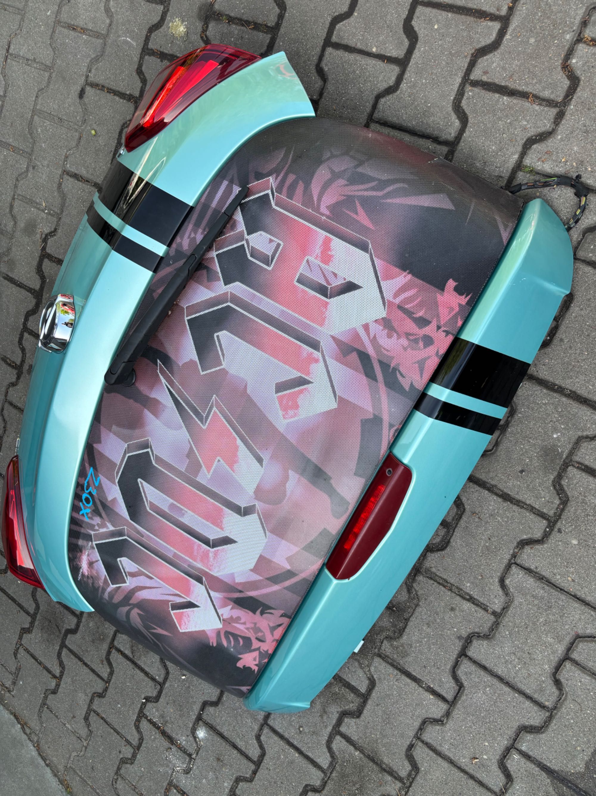 Klapa Tył tylna kompletna Opel Corsa E Z30X 3D