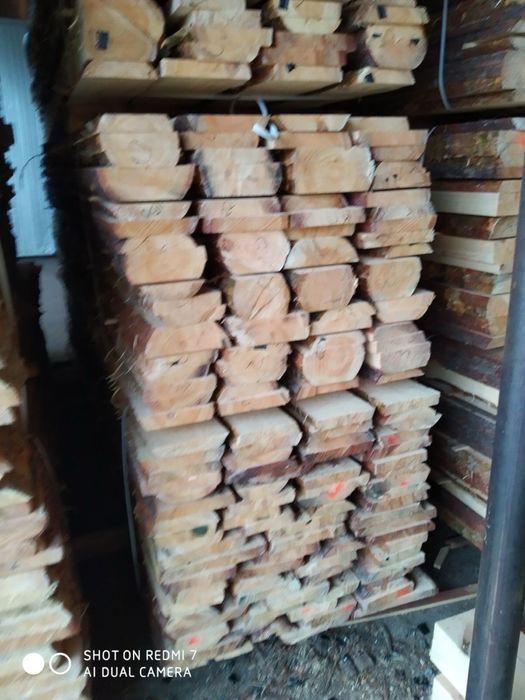 Дошка соснова необрізна 40 - ка свіжопил, пиломатеріали в наявності.