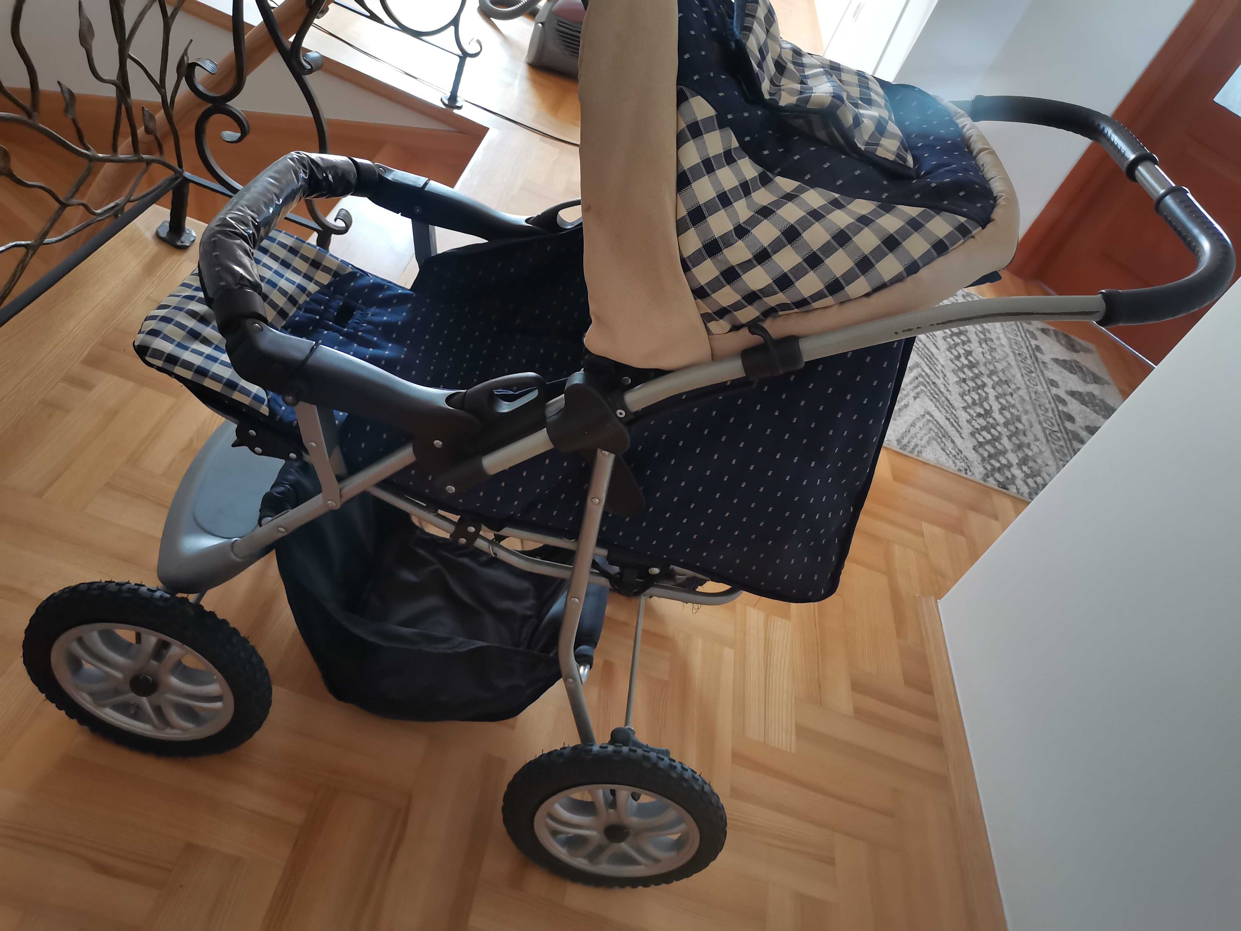 Wózek dziecięcy 2w1 /głęboki, spacerowy.