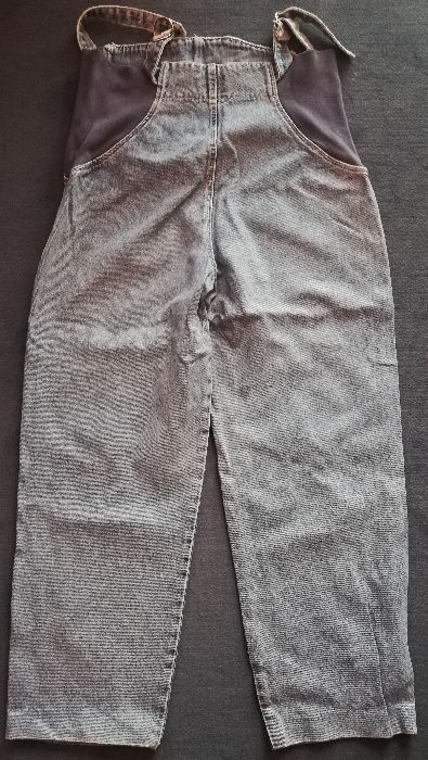 Ogrodniczki ciążowe jeansowe spodnie z H&M rozmiar L