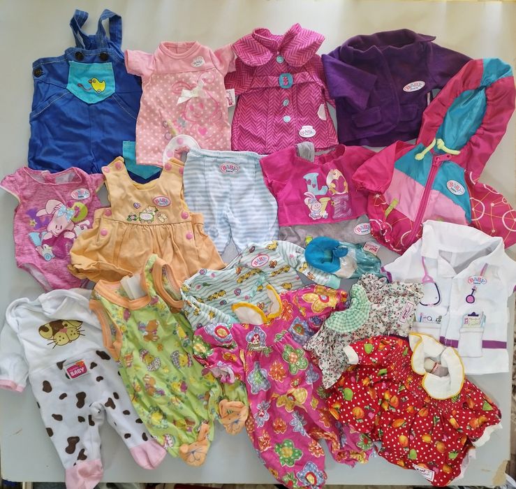 Одежда для кукол пупсов Baby Born одяг на ляльку Бебі Борн