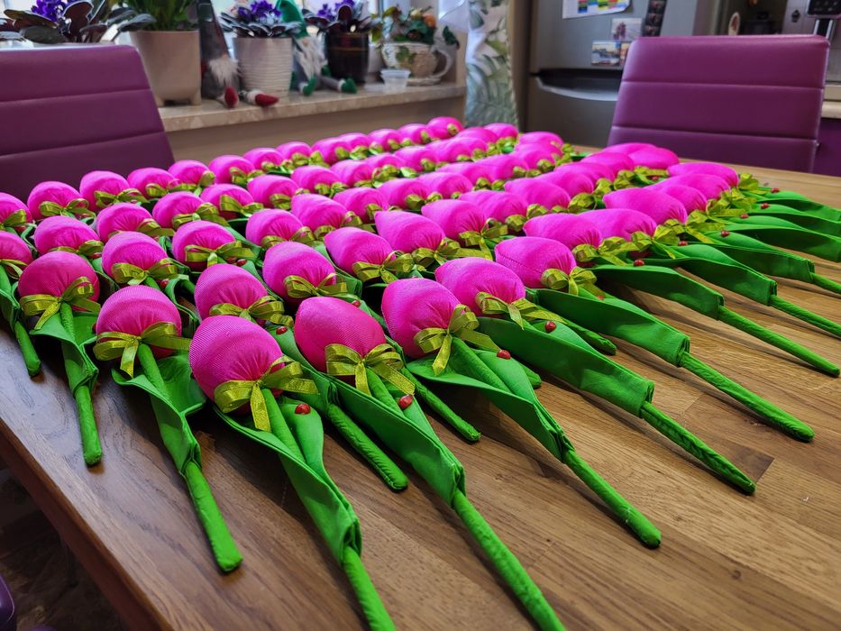 Tulipany na dzień mamy i zakończenie roku szkolnego